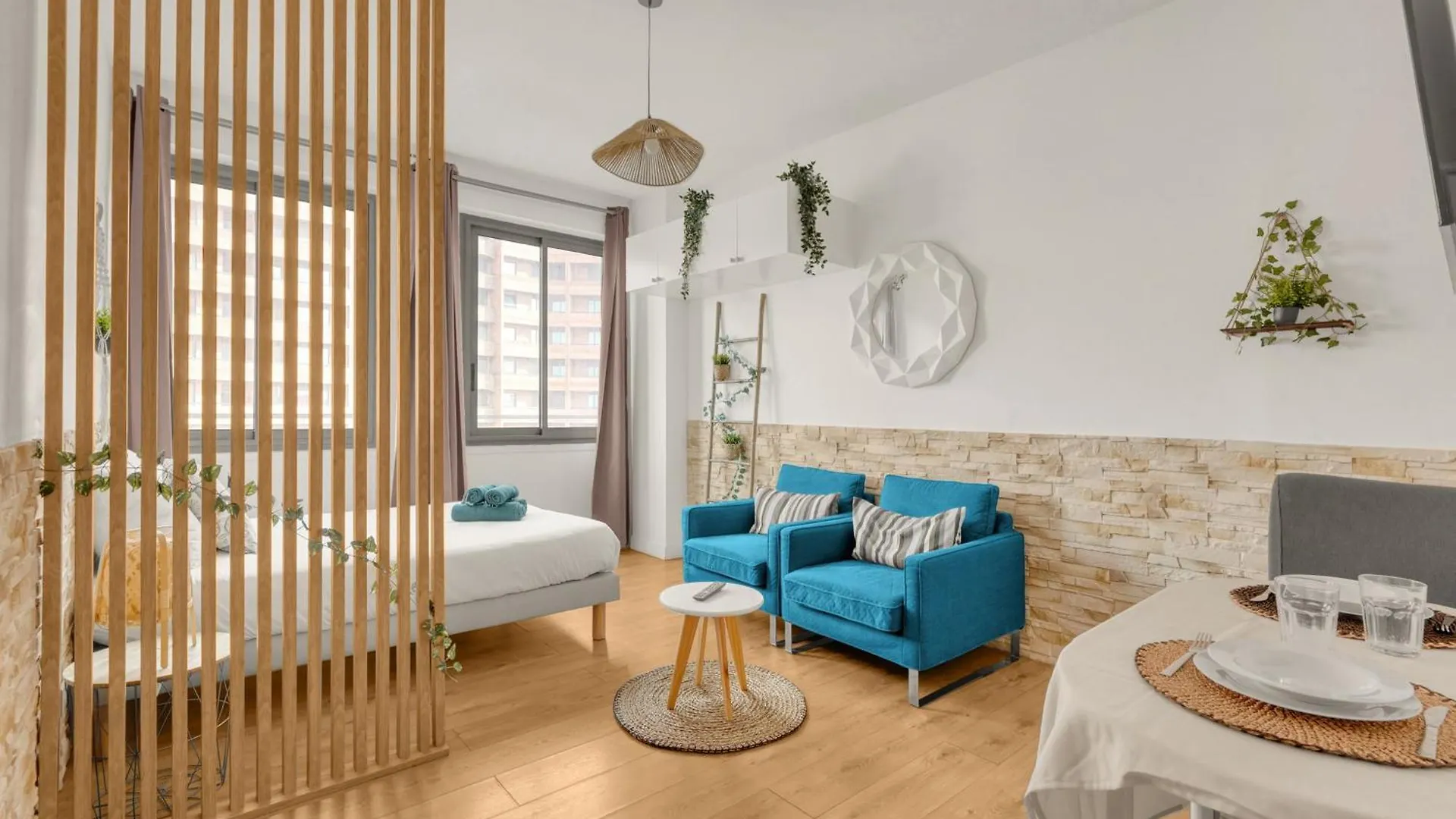 Appartement Le Boheme Chic - Studio Cosy - Metro & Gare Toulouse